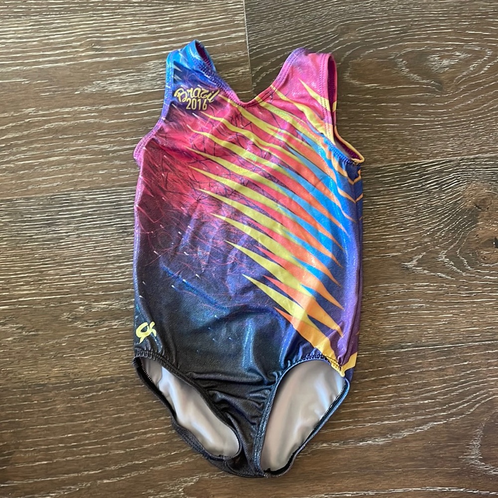 GK gymnastics leotard- 2016 Rio Olympics Edition